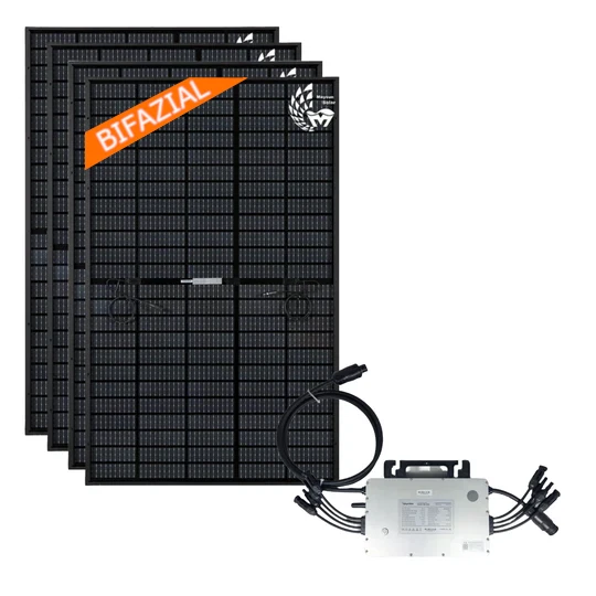 Sistema completo bifacial 1.600 central eléctrica de balcón sistema de techo módulos solares panel solar