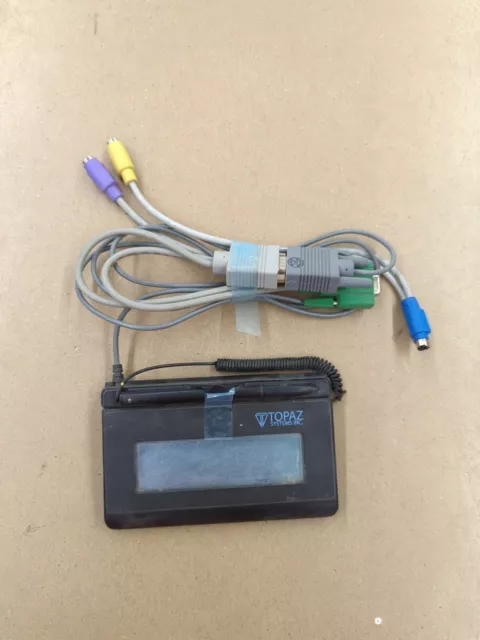 Topaz Systems Inc Siglite 1 X 5 Pad - T-Lbk460-B-R With Adapter Cords