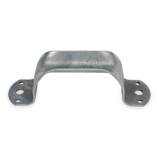 GRAINGER APPROVED 1WAE9 Heavy Duty Door Pull,Steel,7 3/4 In L