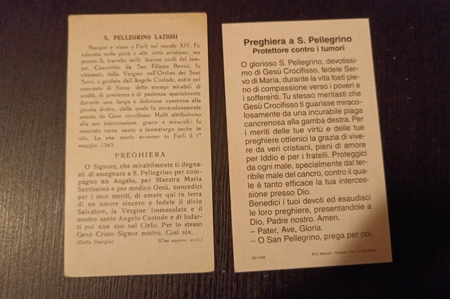 Preghiera A San Pellegrino Laziosi