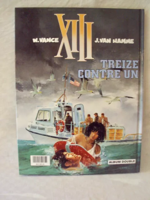 Xiii La Nuit Du 3 Aout/Treize Contre Un- Album Double -W Vance/Jv Hamme 2