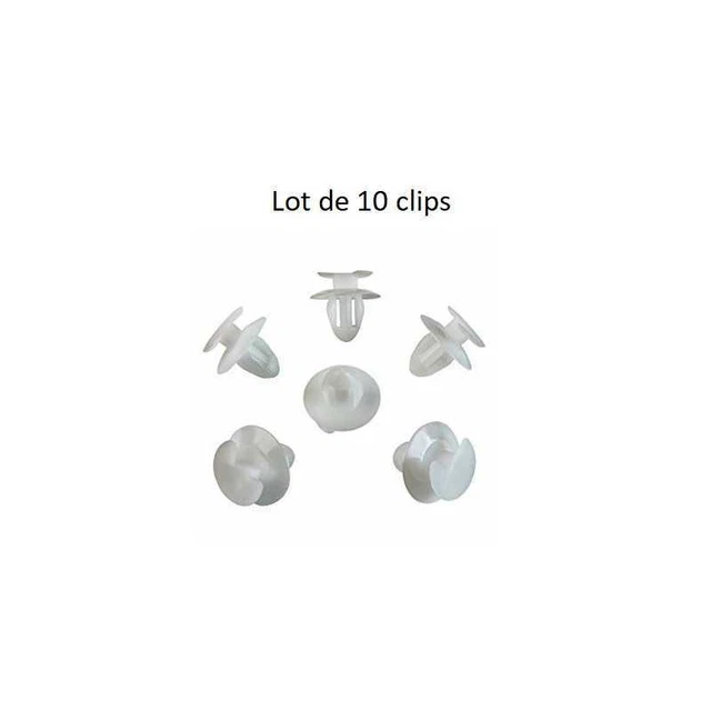 Lot De 10 Clips De Panneau De Porte Avant VVO Pour BMW Série 1 & 2 - Référence 07147133419