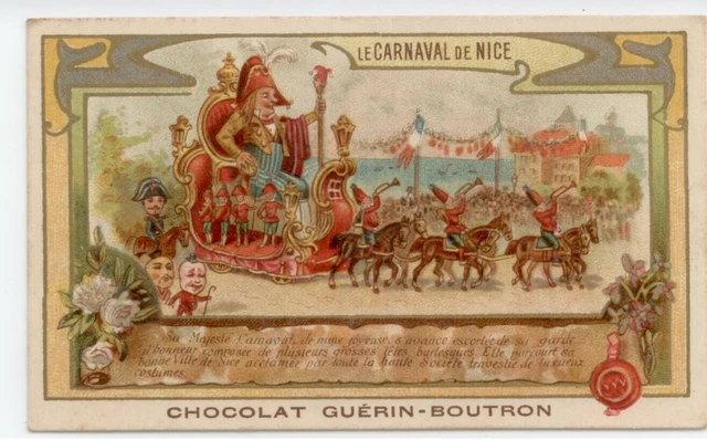 Chromo Guérin Boutron – Célébrités N°33 – Ancien – Collection
