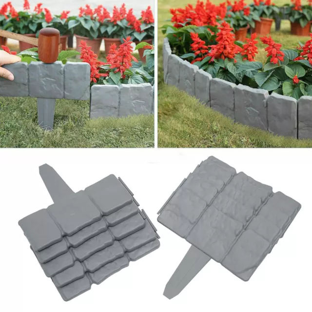 https://www.picclickimg.com/F-4AAOSwr3VimGxU/10pcs-Stone-Effect-Plastic-Border-Fence-Yard-Garden.webp