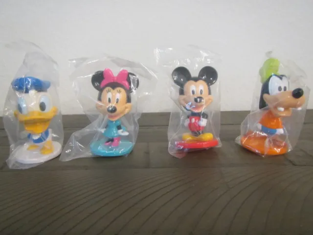 Kelloggs Disney Mini Bobbleheads Mickey Minnie Goofy Donald