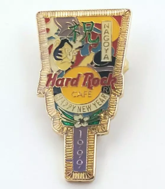 Hard Rock Cafe Pin NAGOYA New Years 1999 Limited Edition Hagoita