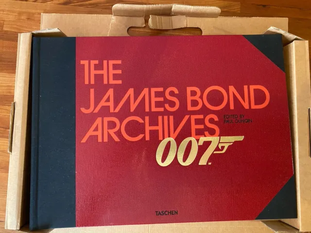 The James Bond Archives 007 Taschen 2012 1st Edition In Original Box Excellent