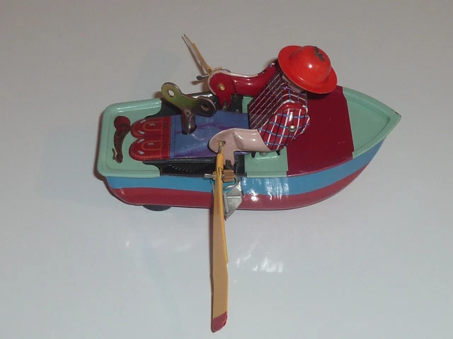 Ancien Automate Jouet à Clé – Mécanique – Pièce De Collection