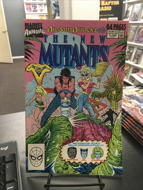 The New Mutants Annual #5 (1989) “Atlantis Attacks”