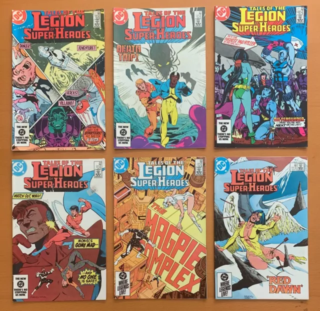 Legion of Super-Heroes #316 bis 354 ununterbrochener Lauf (DC 1984) 39 x Comics