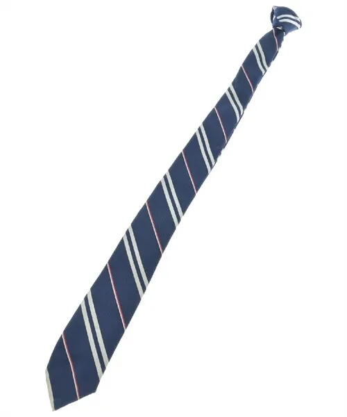 THOM BROWNE Tie NavyxWhitexRed(Regimental) 2200428446055