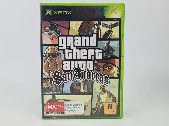 GRAND THEFT AUTO San Andreas Classics Xbox Original Free Postage
