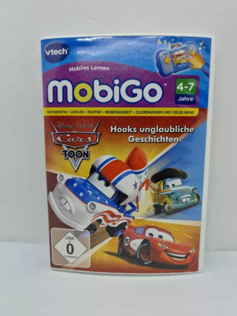 VTech MobiGo Cars Toon Hooks unglaubliche Geschichten Modul Mobiles Lernen OVP