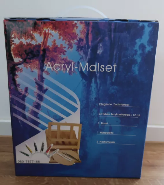 Acryl-Malset, unbenutzt