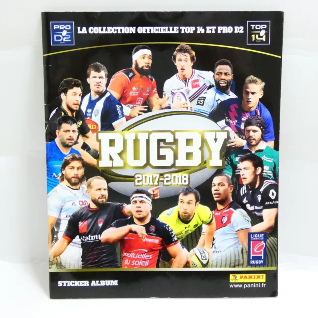 PANINI RUGBY 2011/2012 Top 14 : Complet : Album Vide + 455 Stickers A  Coller EUR 91,50 - PicClick FR