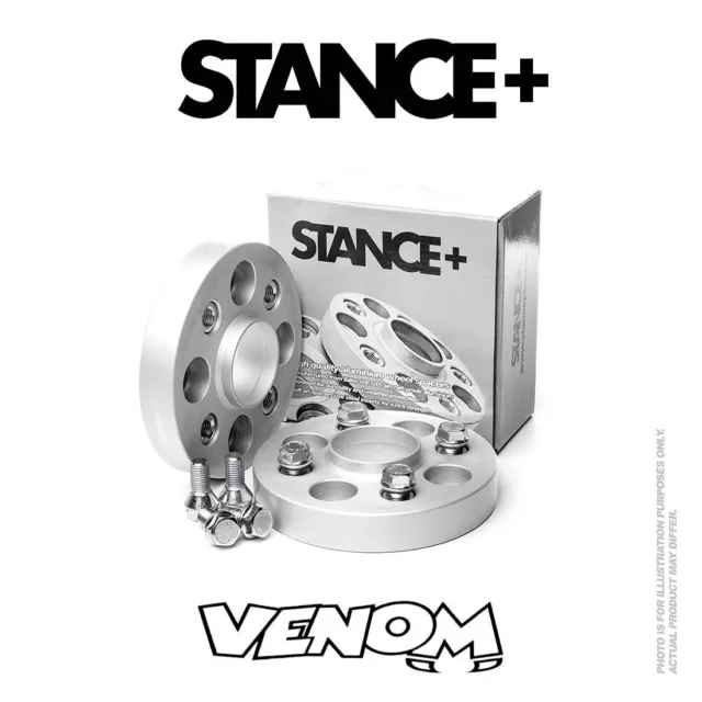 Stance+ 25mm Alloy Wheel Spacers (4x100) 57.1 VW Corrado (1988-1996)