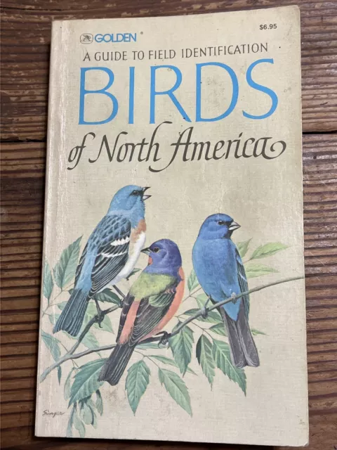 VTG BIRDS Of North America: A Guide To Field Identification 1966 Golden PB