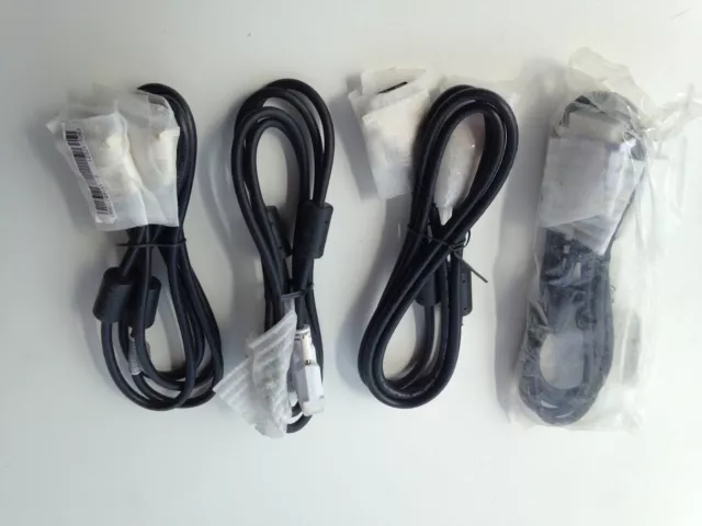 Lot de 4 câbles DVI -pour Moniteur Ecran PC Display  Male / Male