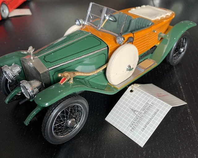 FRANKLIN MINT ROLLS Royce 1914 Silver Ghost Boat Tail Diecast Model 1