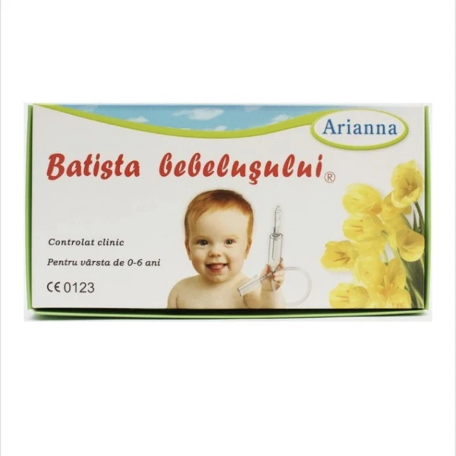 ARIANNA Baby Vac Vacuum Nasal Aspirator Nose Cleaner