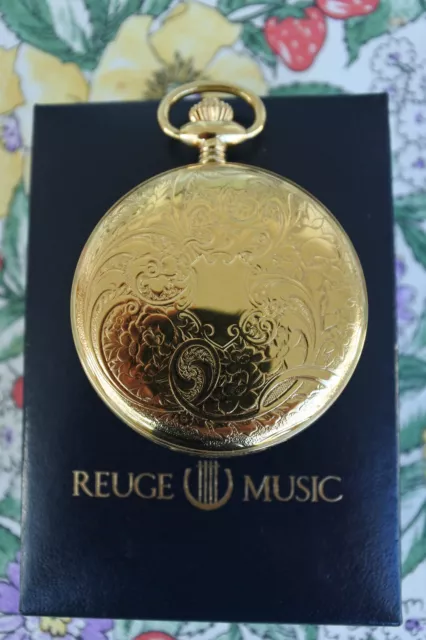 Taschenuhr von Reuge. Schweiz mit Musikspielwerk 2