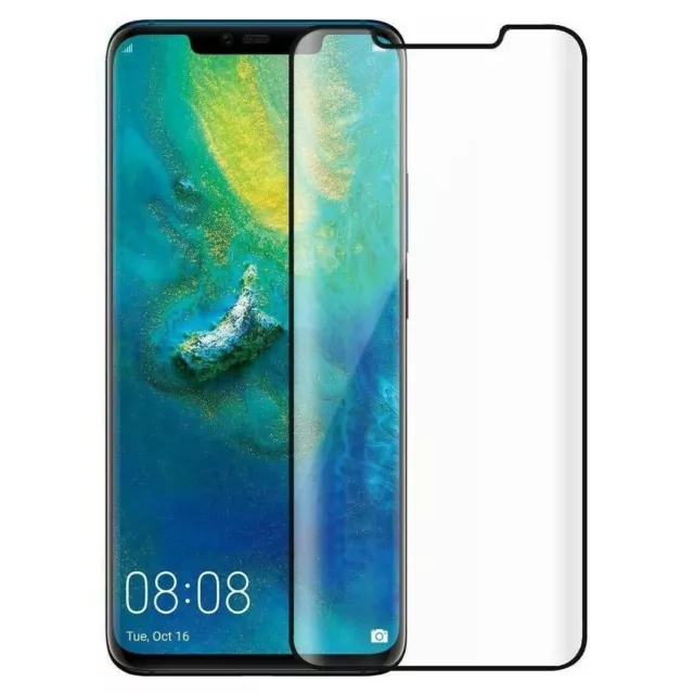 PELLICOLA IN VETRO TEMPERATO Per HUAWEI MATE 20 PRO Protezione Schermo NO CURVO