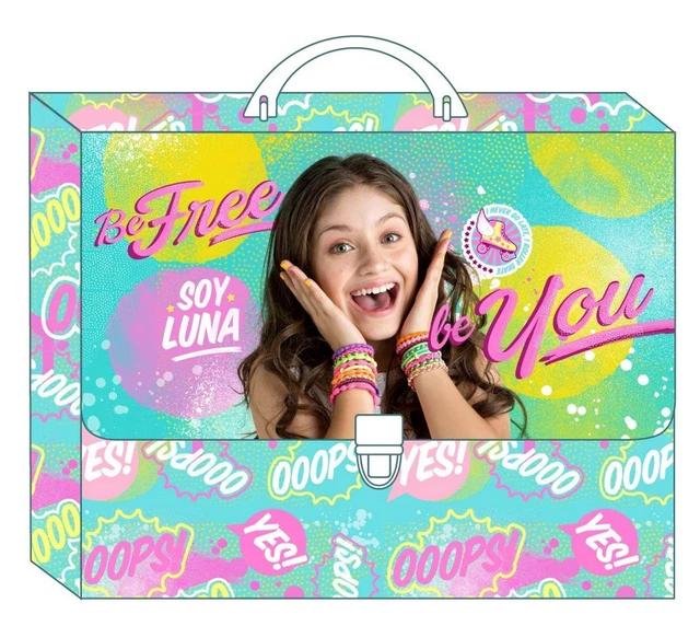 Disney Soy Luna Malkoffer Schreibkoffer Spielkoffer Koffer Tasche Mappe Heftbox