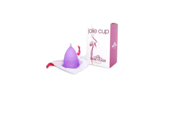 Cup Jolie Cup coupe menstruelle Graine de plaisir violet hygiène intime