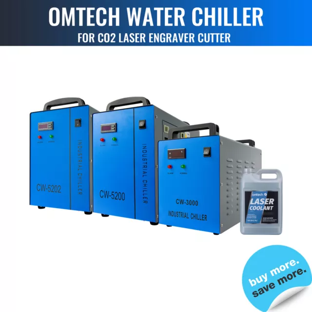 OMTech Water Chiller CW6000 5202 5200 5000 3000 for CO2 Laser Cutter Engraver