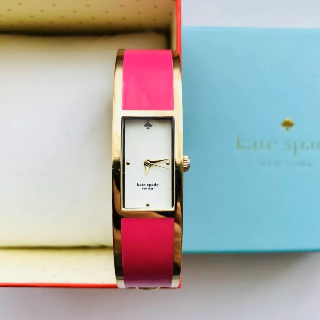 Kate Spade Carousel Bangle Watch Tickled Pink $250