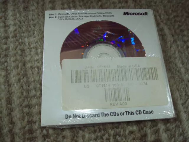 NEW Microsoft Office Home And Student 2007 Full English CD SEALED
