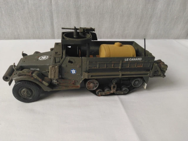 Half Track Noté Le Canard. Metal Et Plastique. Newray.  Mesures Sur Photos.