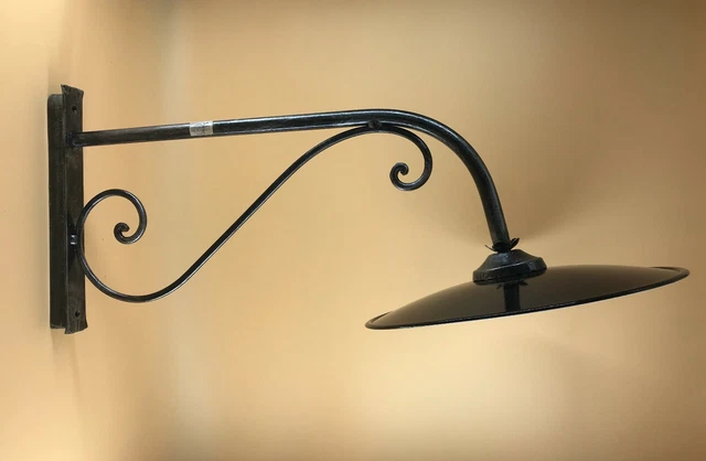 Applique In Ferro Battuto Due Luci 45 Cm - Foto 7