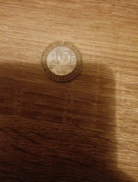 Pièce de monnaie : Essai de 10 Francs Génie de Bastille 1988