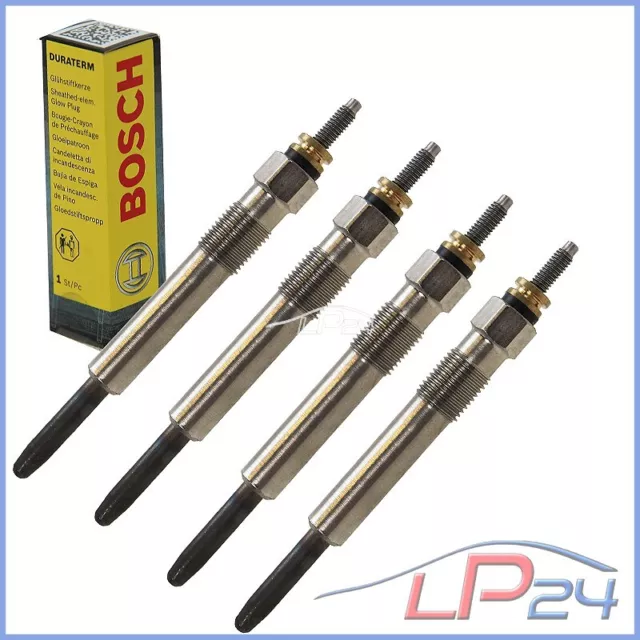 4X Bosch Bougie De Préchauffage Duraterm Pour Ford Focus 1 2 98-11 Galaxy 06-10