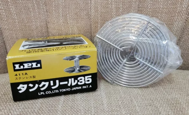 Carrete de tanque de desarrollo de acero inoxidable LPL L411A para película original de 35 mm (USADO)