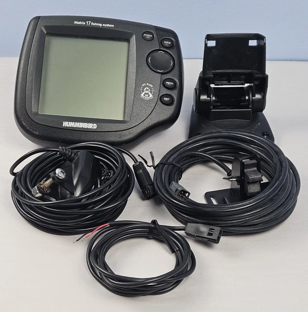 HUMMINBIRD MATRIX 17 Fishing System Fish Finder w/ Transducer and Speed  Sensor $199.99 - PicClick