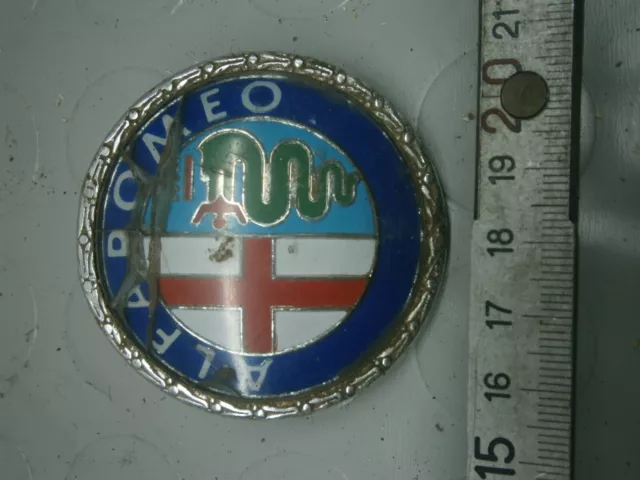 Alfa Romeo Gecar 54 Logo Emblema Fregio Stemma Scritta Badge Originale 105 Gt A