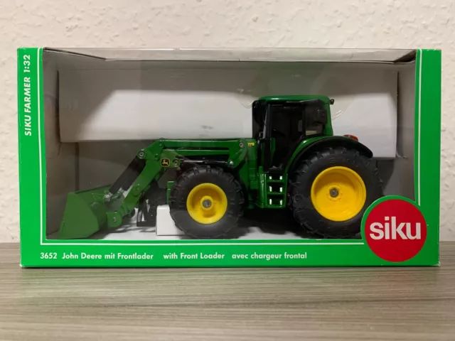 Siku Farmer 1:32     3652 John Deere mit Frontlader  "John Deere 6820"