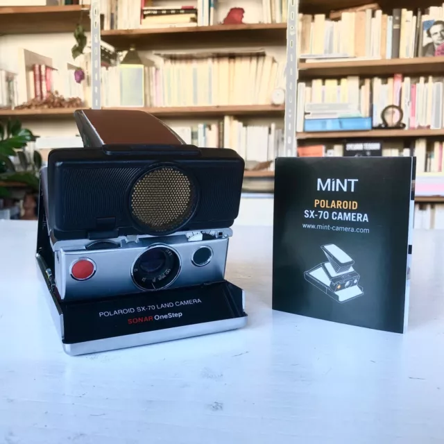 Vintage Polaroid SX-70 Sonar Camera Refurbished by Mint - Tested and Working