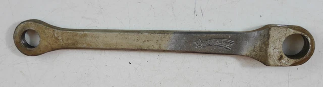 pedalier acier velo A.DUPRAT ancien old bike bici 46 dents