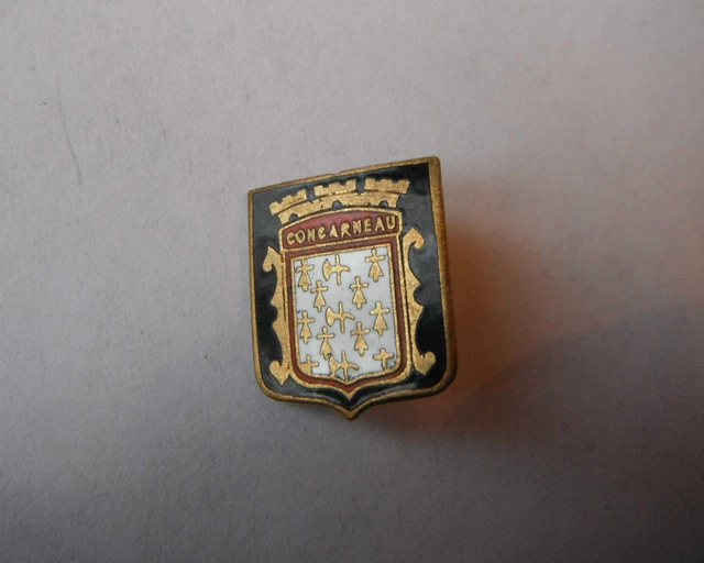 Mini Insigne émaillé Franche-Comté - Ancien Boutonnière - Hauteur 15 Mm