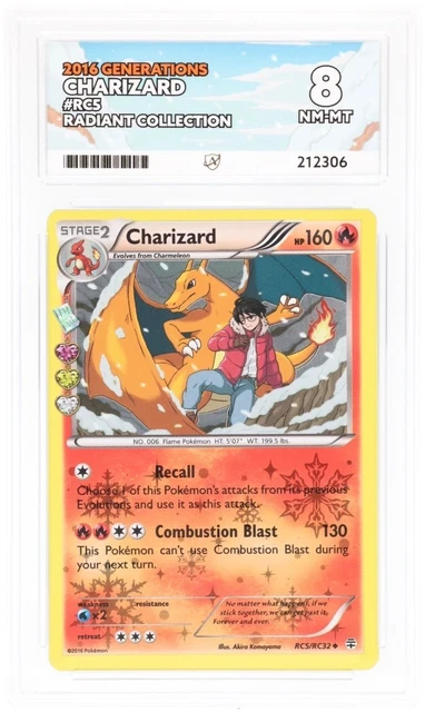 charizard pokemon card rc5 rc32 Charizard RC5/RC32 Pokemon Card Holo (Generations Radiant Collection) :  Amazon.co.uk: Toys & Games main image 0
