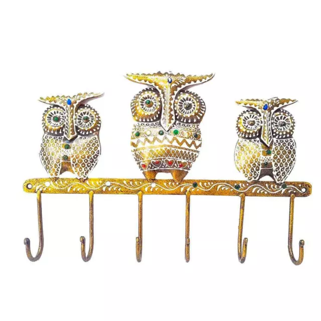 Owl Key Hook for Wall Hanging & D??cor