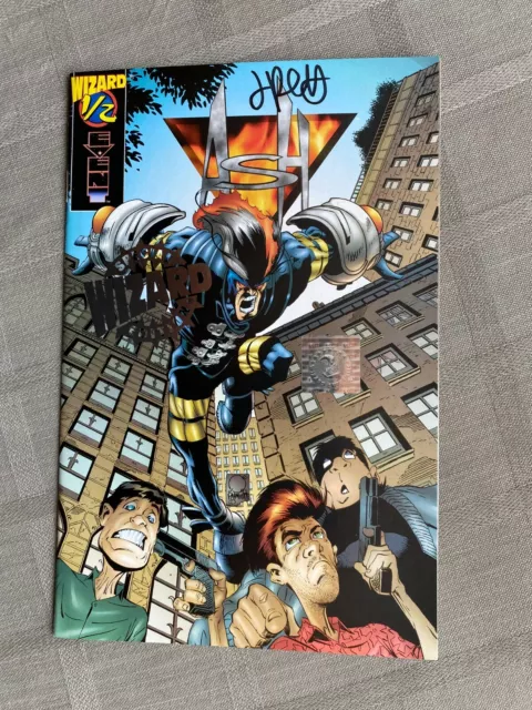 Ash Volume 1 No 1/2B Wizard Signed By Palmiotti With COA Vo near Mint/Mint