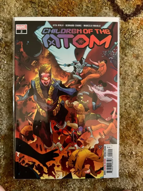 Children of The Atom #2 A & Todd Nauck Headshot Variant - Marvel - NM