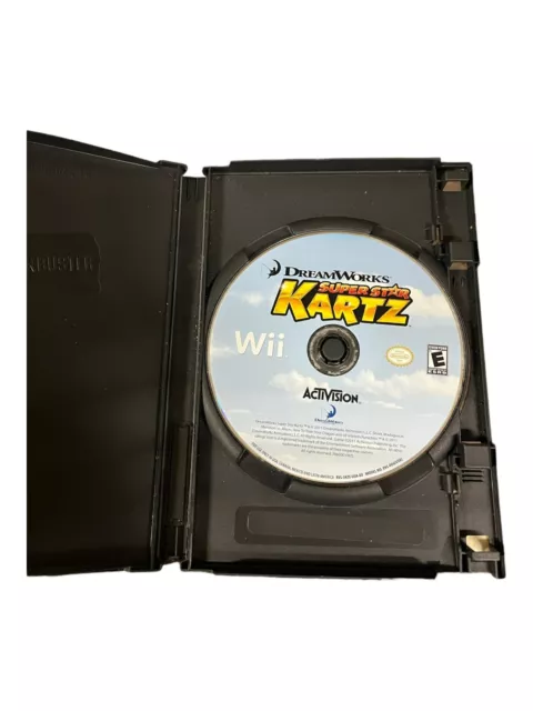 Nintendo Wii Disc Only TESTED DreamWorks Super Star Kartz