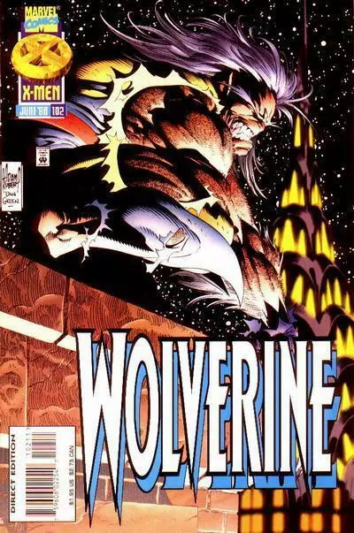 Wolverine #102 (1988) MARVEL CVR Green Kubert 06/01/1996