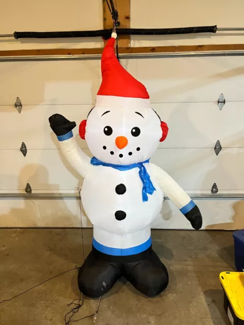 Gemmy Airblown Inflatable Snowman Christmas 7ft
