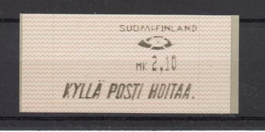 D.Finland Atm 10.1 Z 1 (MNH)